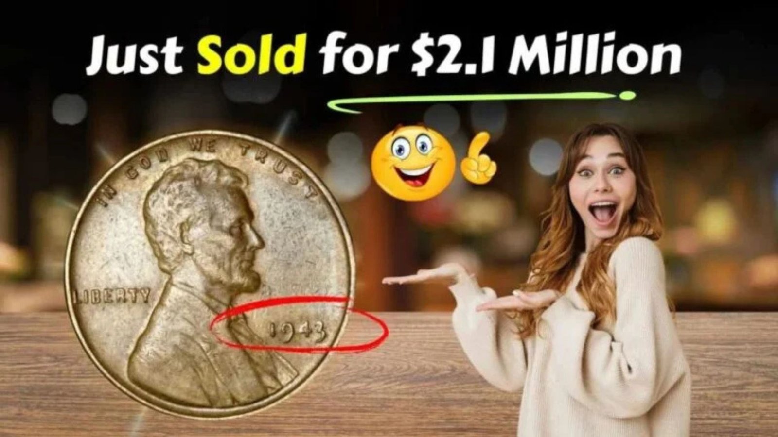 Rare 1943 Lincoln Penny Could Be Worth $2.1 Million