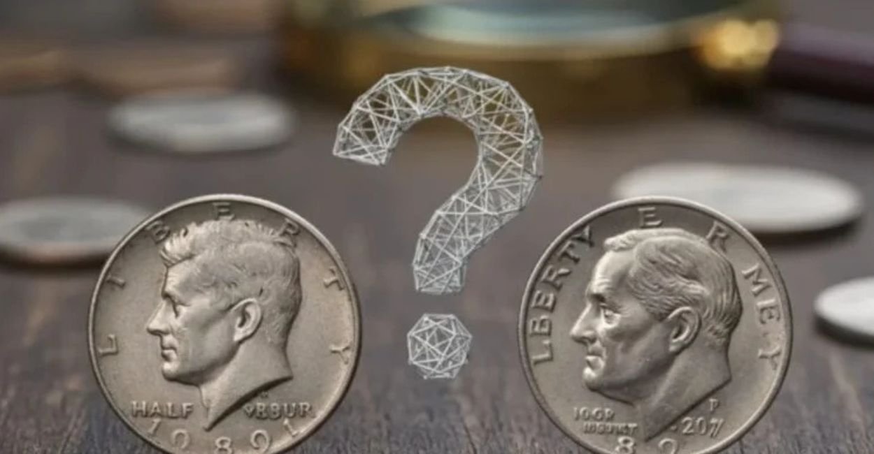 Kennedy Half Dollar vs Roosevelt Dime